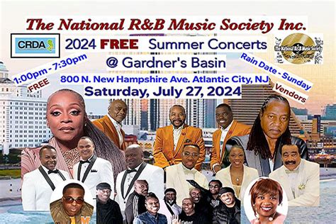 2024 Free Summer Concert Series » NJ CRDA.